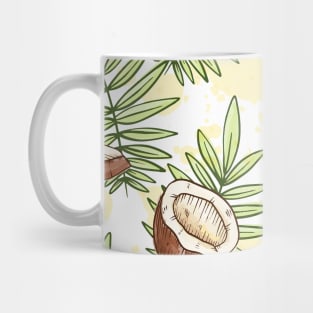 Coconut, Palm, Leaves, Tree of Life, Charcoal, Oil Gift Mug